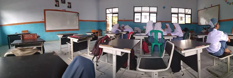 The atmosphere of the classroom